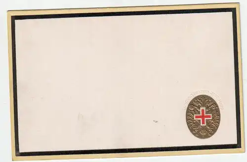 Offizielle Karte Für Rotes Kreuz, Kriegsfürsorgeamt