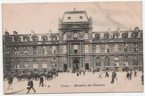 Paris - Ministere des Finances. Carte Postale