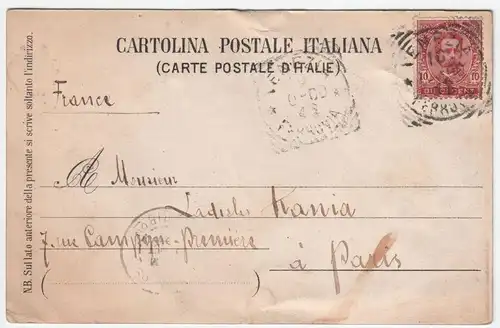 Cartolina dei Dogi 1903