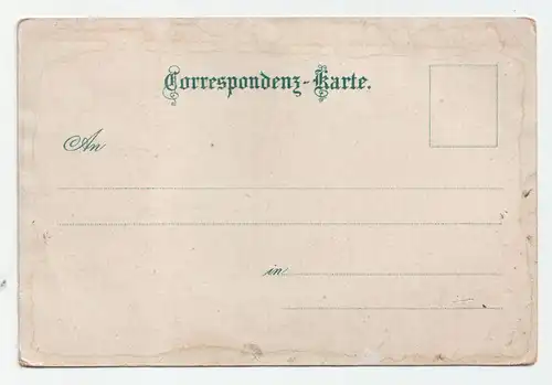 Gruss aus Wien Rathhaus // Litho 1900