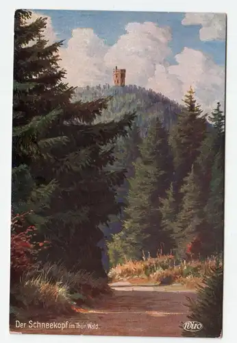 Der Schneekopf im Thür Wald