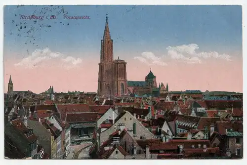 Straßburg l.Els. Totalansicht