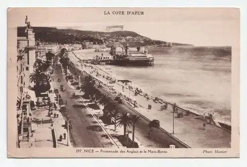 La Cote D Azur // Nice - Promenade des Anglais et le Mont-Boron