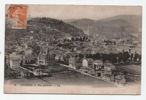 LOURDES - Vue generale 