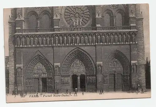 PARIS - Portail Notre-Dame 