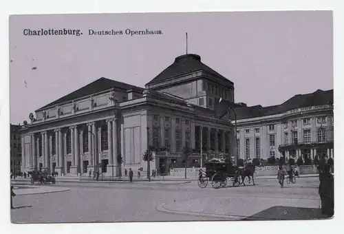 Charlottenburg. Deutsches Opernhaus.