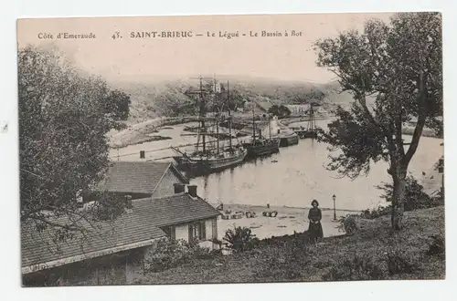 Cote d Emeraude SAINT-BRIEUC- Le Legue- Le Bassin a flot