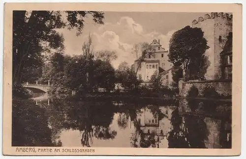 Amberg, Partie am Schlossgraben