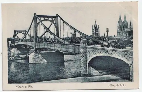 Koln a. Rh Hängebrücke