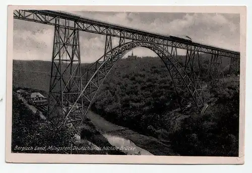 Bergisch Land, Müngsten. Deutschlands höchste Brücke // feldpost