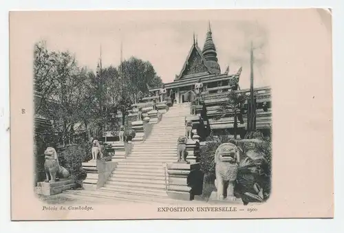 Palais du Cambodge. Exposition Universelle 1900