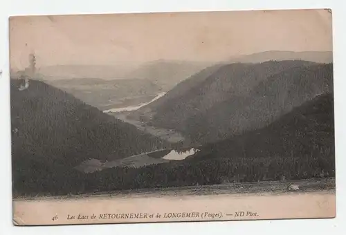 Les Lacs de Retournemer et de Longemer 1911