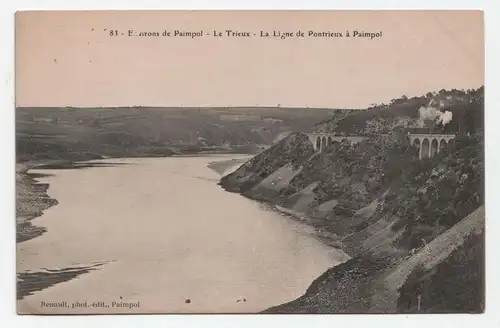 Environs de Paimpol - Le Trieux - La Ligne de Pontrieux a Paimpol