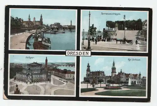 Dresden // Terrassentreppe // Hofoper // Kgl. Schloss
