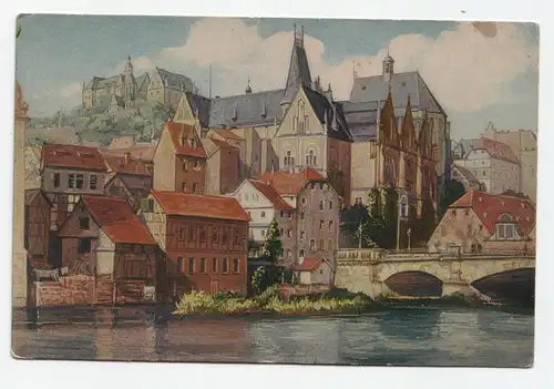 Marburg a. d. Lahn Universität. Feldpost