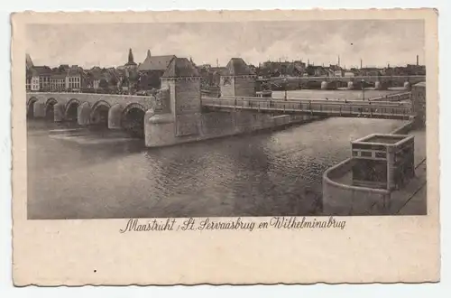 Maastricht St.Servaasbrug en Wilhelminabrug