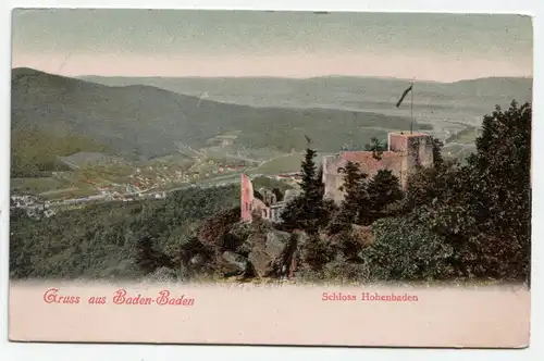 Gruss aus Baden-Baden // Schloss Hohenbaden