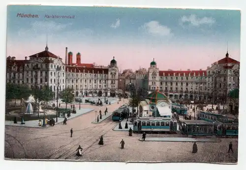 München. Karlstorrondell