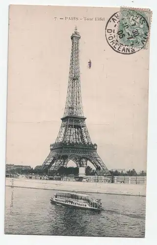 Paris - Tour Eiffel jahr 1905