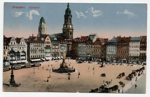 Dresden. Altmarkt.