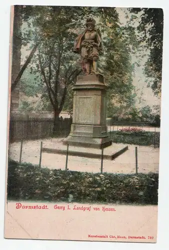 Darmstadt. Georg I. Landgraf von Hessen.