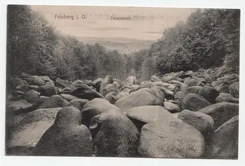 Felsberg i. O. Felsenmeer.