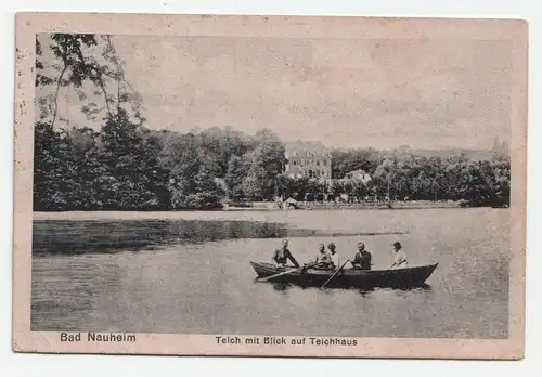 Bad Nauheim // Teich mit Blick auf Teichhaus