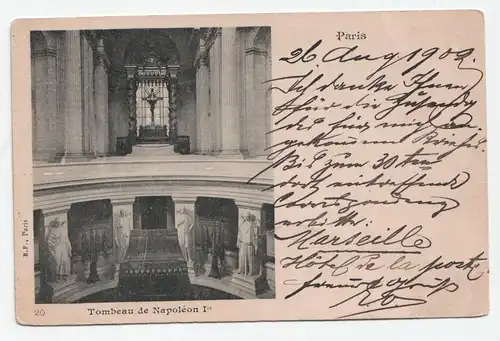 Paris. Tombeau de Napoleon I jahr 1902