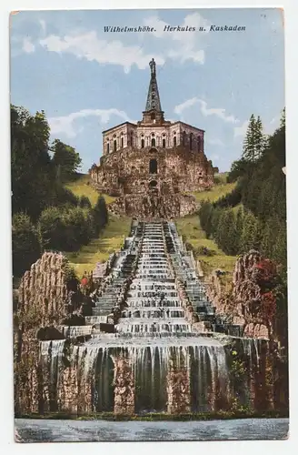 Wilhelmshöhe. Herkules u. Kaskaden