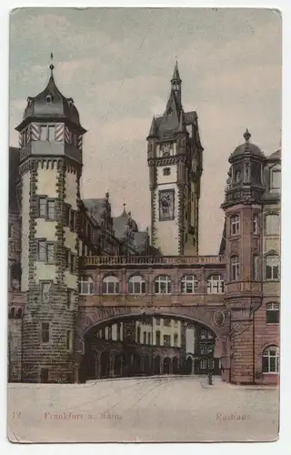 Frankfurt a. Main. Rathaus