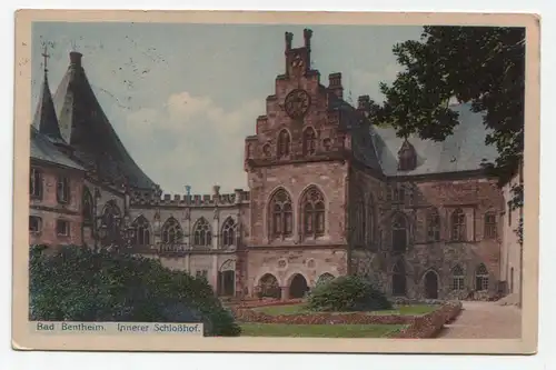 Bad Bentheim. Innerer Schloßhof.