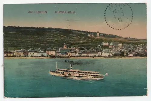 Der Rhein Rüdesheim