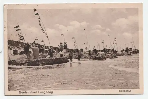 Nordseebad Langeoog Springflut