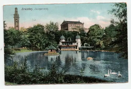 Dresden. Zwingerreich. jahr 1907