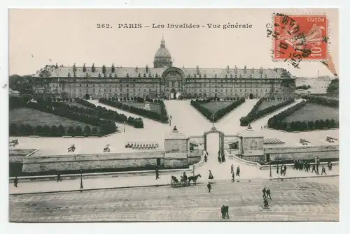 Paris - Les Invalides - Vue generale jahr 1910