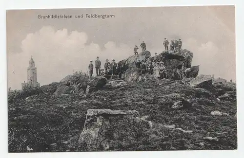 Brunhildisfelsen und Feldbergturm