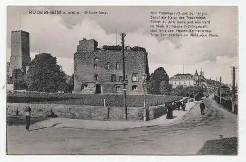 Rüdesheim A. Rhein Brömserburg.