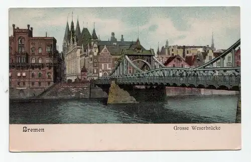Bremen, Grosse Weserbrücke