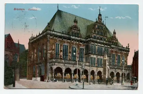 Bremen. Rathaus. jahr 1913