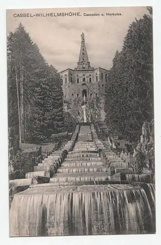 Cassel- Wilhelmshöhe. Cascaden u. Herkules.