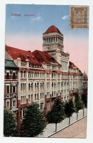Leipzig. Volkshaus.
