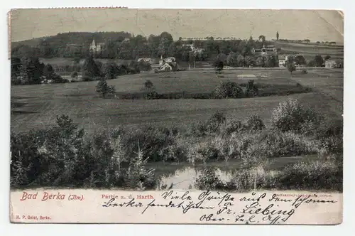 Bad Berka Partie a. d. Harth. jahr 1903