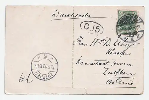 Baden - Baden vom Friesenberg. jahr 1909