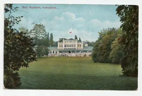 Bad Nauheim, Kurhausblick. jahr 1911