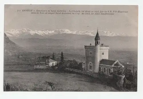 CHIGNIN - Sanctuaire de Saint Anthelme.