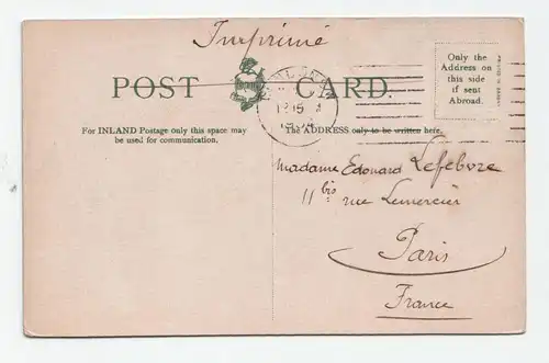 London. The Mansion House and Cheapside. jahr 1904