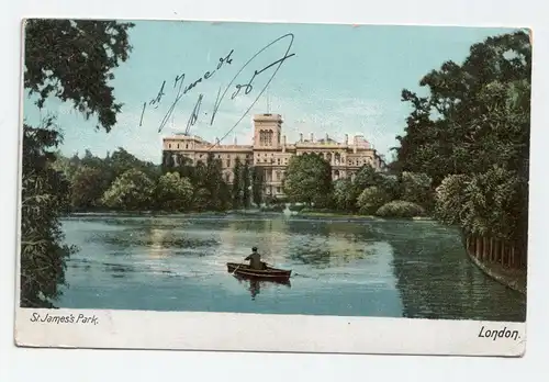 St. James s Park. London. jahr 1904