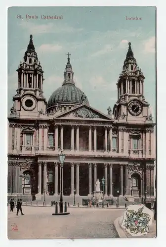 St. Pauls Cathedral. London. jahr 1907