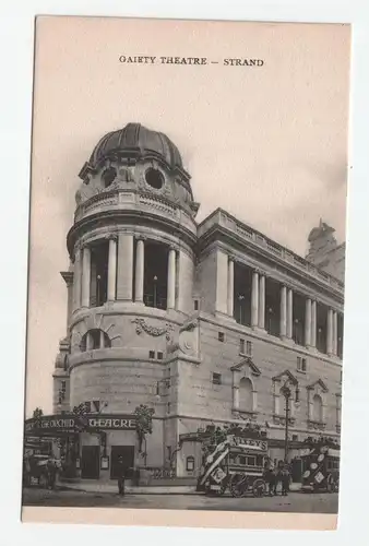 Gaiety Theatre - Strand, London.