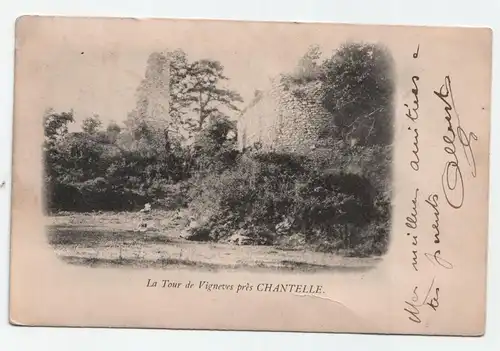 La Tour de Vigneves pres Chantelle. jahr 1901